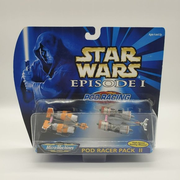 1998 Star Wars Episode I - Pod Racer Pack II Micro Machines (R) - Picture 1 of 5